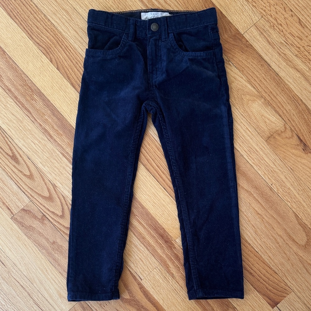 H&M Navy Corduroy Kids Pants